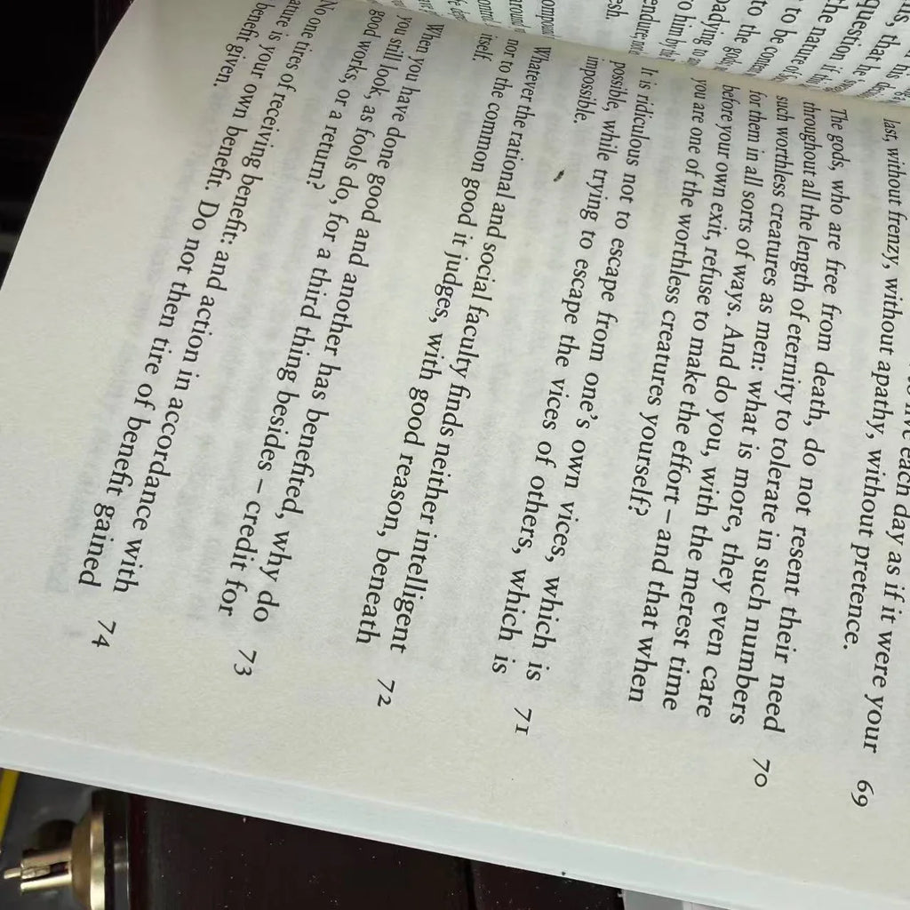 Meditations, the original English version of the philosophical book by Marcus Aurelius, Penguin Classics